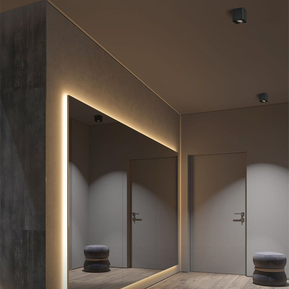 Vierkante Opbouw Downlight met Anti-Glare LED Verlichting Wit