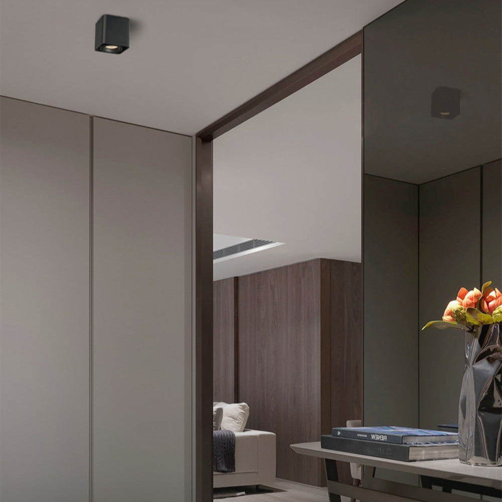 Vierkante Opbouw Downlight met Anti-Glare LED Verlichting Wit
