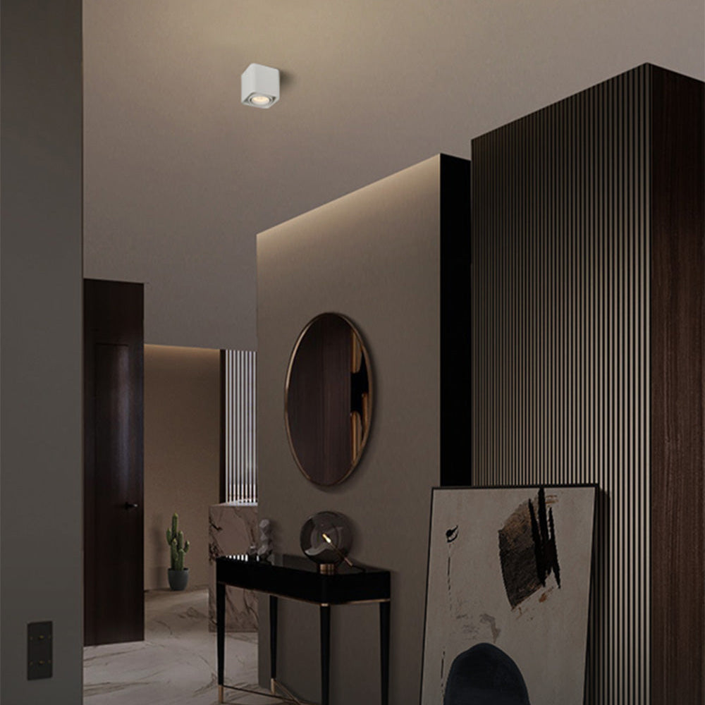 Vierkante Opbouw Downlight met Anti-Glare LED Verlichting Wit