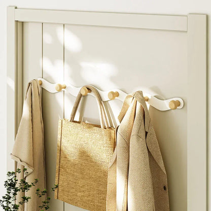 Wandkapstok met Creatieve Golfvormige Haak Zonder Boren