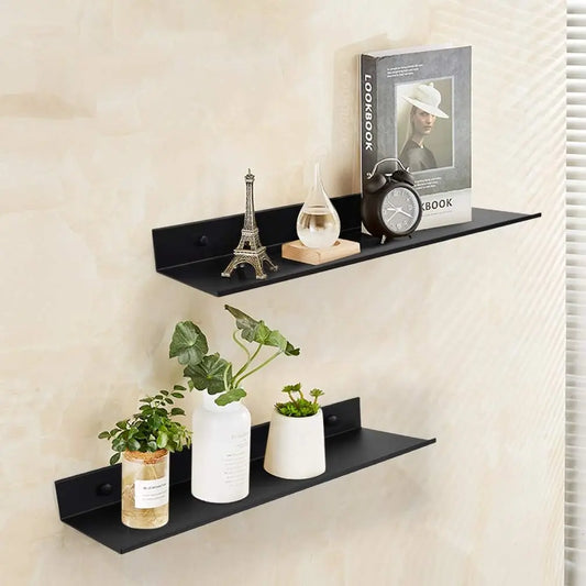 Wandplank Zonder Boren Voor Badkamer En Keuken Wit Hout Metaal