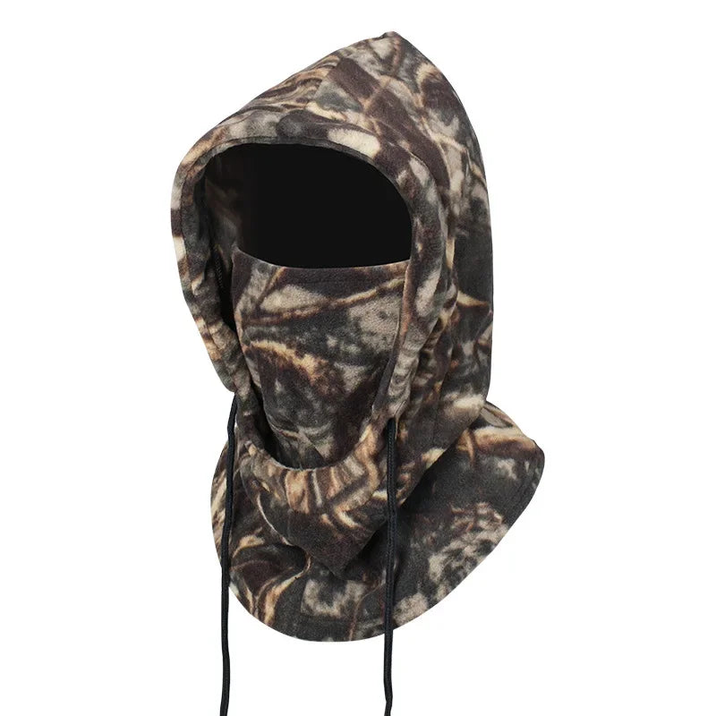 Warme fleece bivakmuts voor mannen en vrouwen, wintergezichtsmasker, nekwarmer, capuchonmuts, winddicht, thermische hoofdbedekking, mutsen, bandana's 0