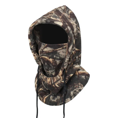 Warme fleece bivakmuts voor mannen en vrouwen, wintergezichtsmasker, nekwarmer, capuchonmuts, winddicht, thermische hoofdbedekking, mutsen, bandana's 0
