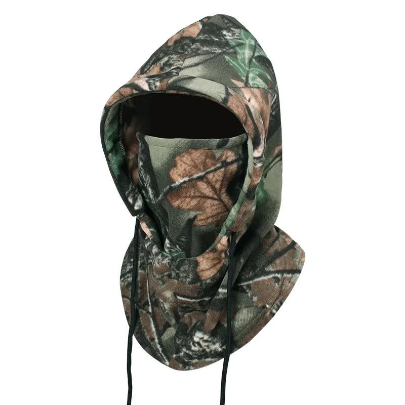 Warme fleece bivakmuts voor mannen en vrouwen, wintergezichtsmasker, nekwarmer, capuchonmuts, winddicht, thermische hoofdbedekking, mutsen, bandana's 2