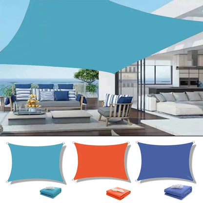 Waterdicht Zonnezeil Rechthoekig Voor Terras Bescherming