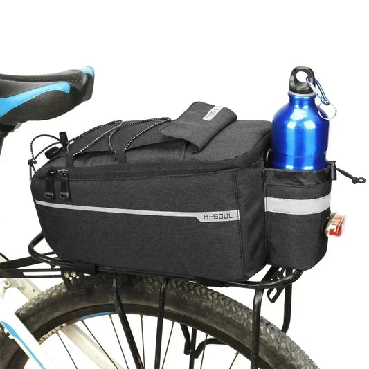 Waterdichte Fietstas Achterop met 13L Capaciteit en Schouderriem