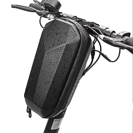 Waterdichte Fietstas Met Grote Capaciteit En Hard Shell - Zwart