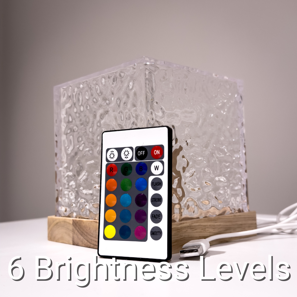 Wave Tesseract Lamp met 16 Kleuren en Dimbare LED Verlichting