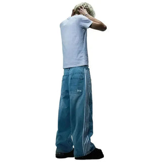 Baggy Jeans Met Hoge Taille