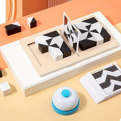 Houten Verborgen Blokkenpuzzel Uitdagend Voor Puzzelliefhebbers