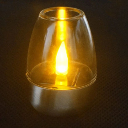Zonne Buiten LED Kaarslicht Waterdichte Tuinverlichting