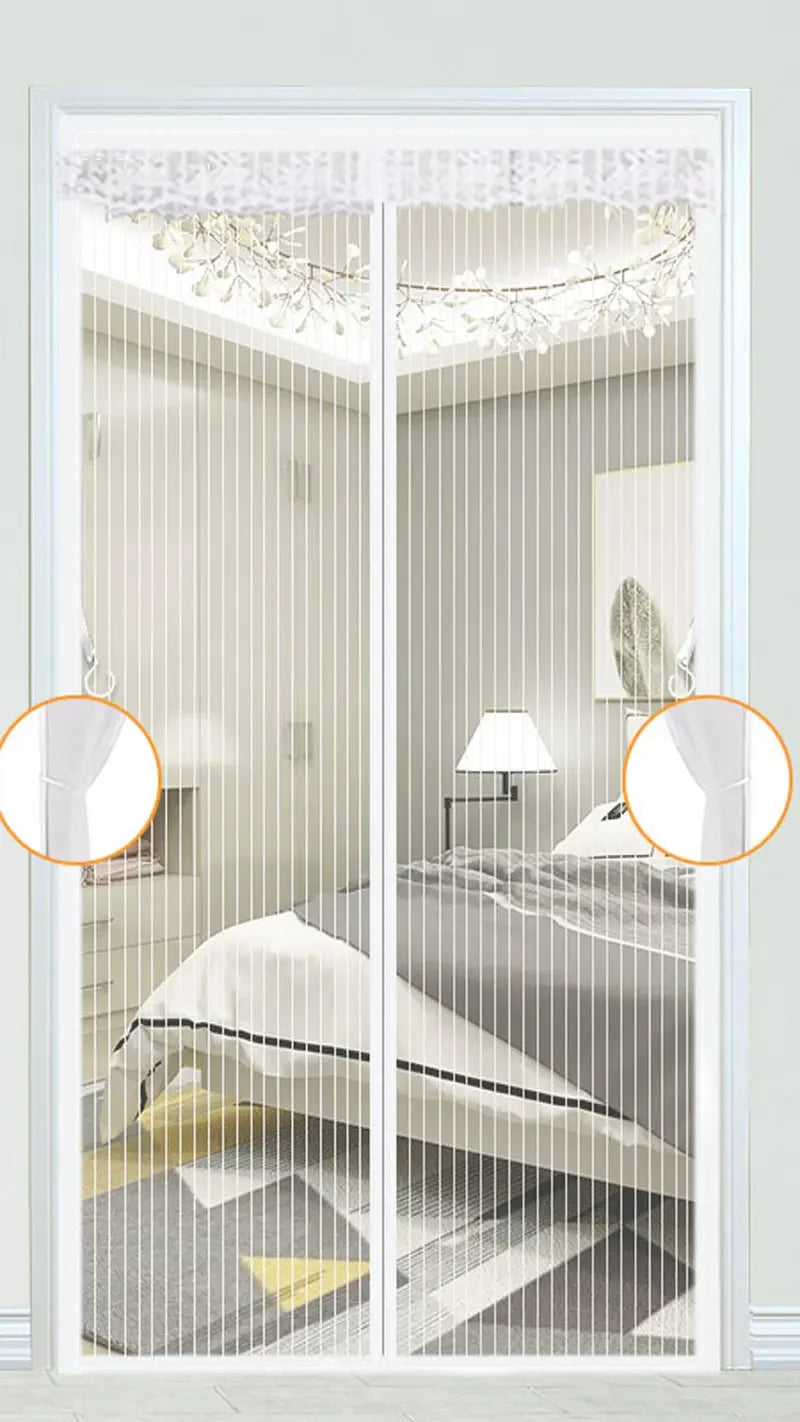 Zware Magnetische Hordeur Deurscherm voor Insecten Eenvoudige Installatie