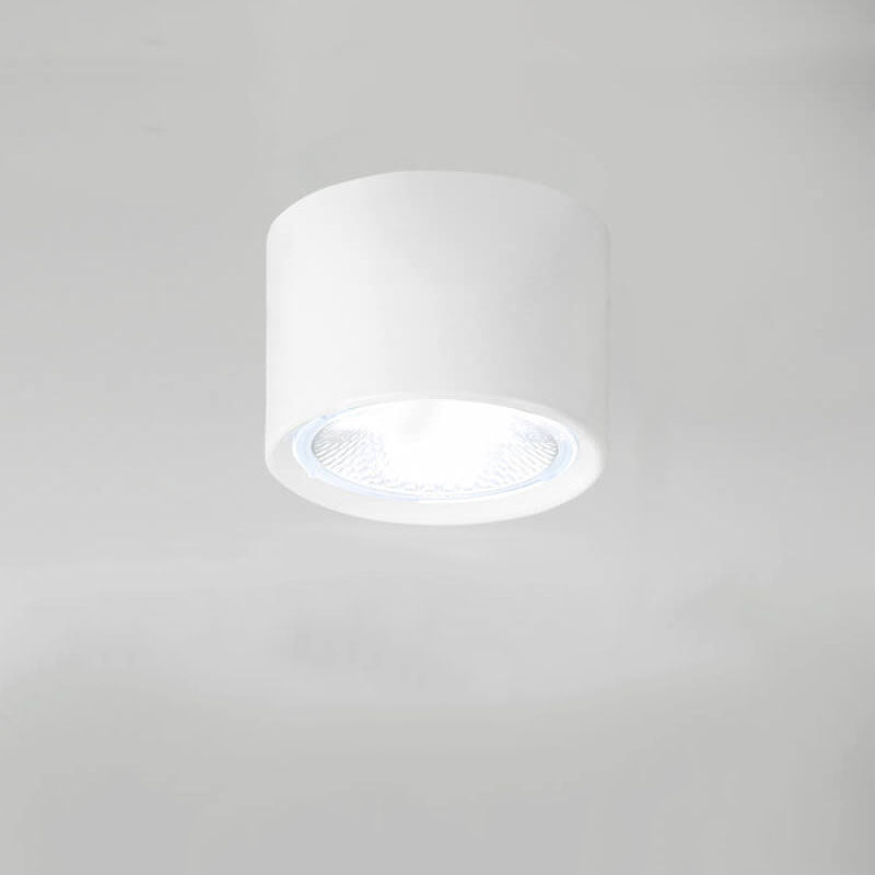 Zwarte LED Plafondlamp Verstelbare Plafonniere Vlakke Montage