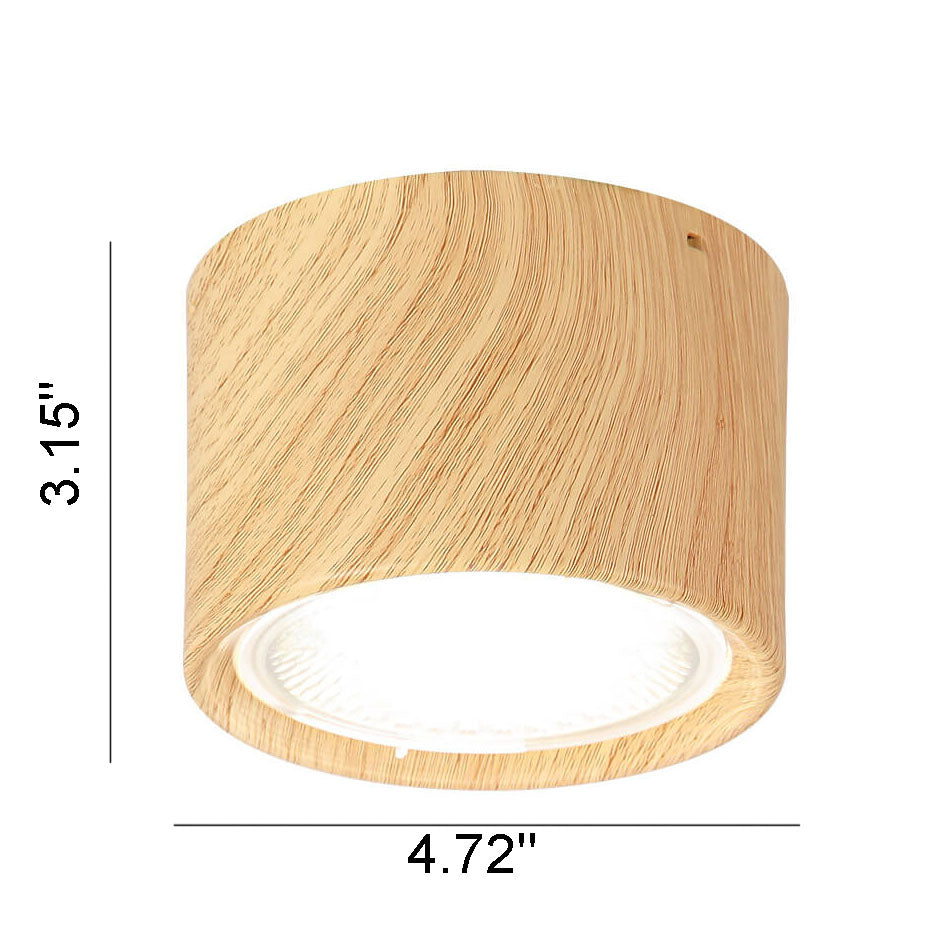 Zwarte LED Plafondlamp Verstelbare Plafonniere Vlakke Montage