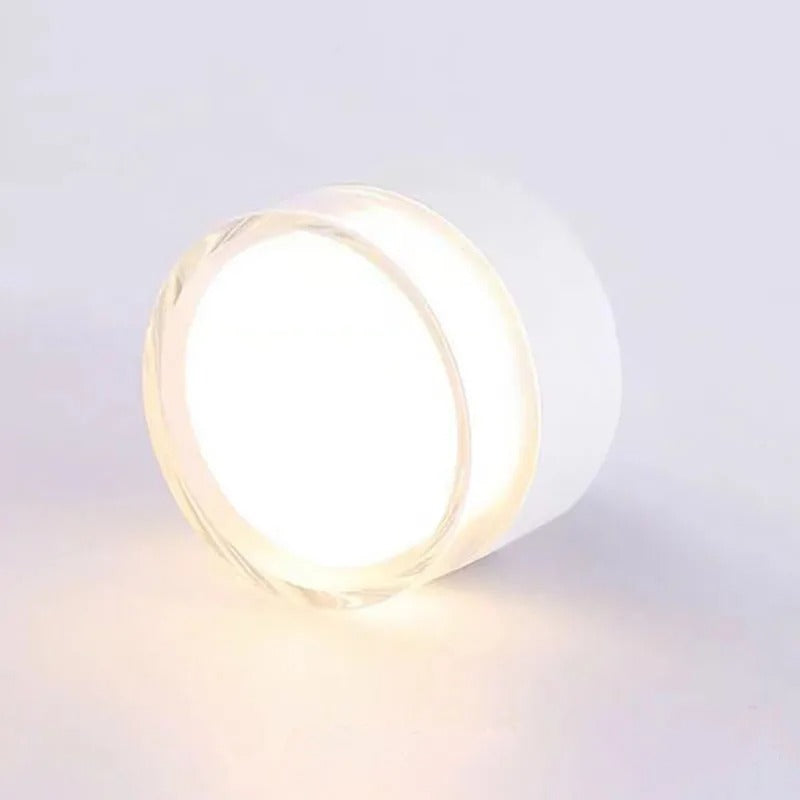 Zwarte LED Plafondlamp Scandinavisch Ontwerp voor Slaapkamer Wit