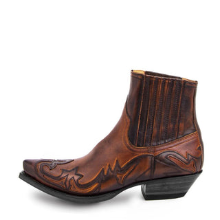 Leren Cowboystiefels Dakota Bruin