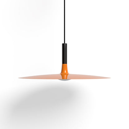 Vink platte led hanglamp Oranje Warm licht