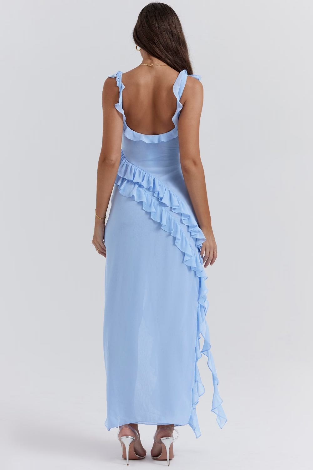 IVY Midi Jurk - Zacht Blauw