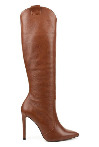 Elegante Leren Laarzen – Stijl en Comfort in Één