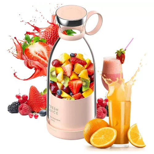Compacte Draagbare Smoothie Mixer Fruitcontainer En Drinkdop