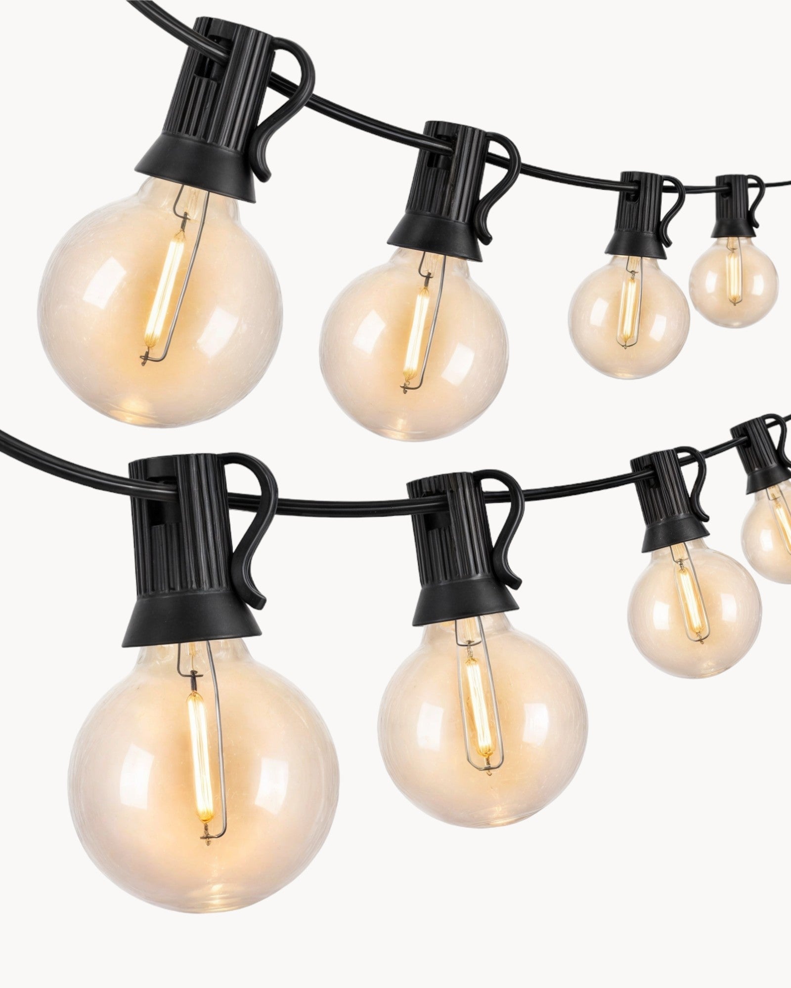 Waterdichte LED-lampjesketting Voor Tuin & Veranda Warmwit Dimbaar 150m 9 Meter - 30 Lampen