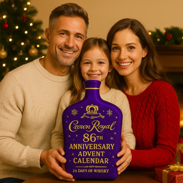 2025 Crown Royal 86e Verjaardag adventskalender
