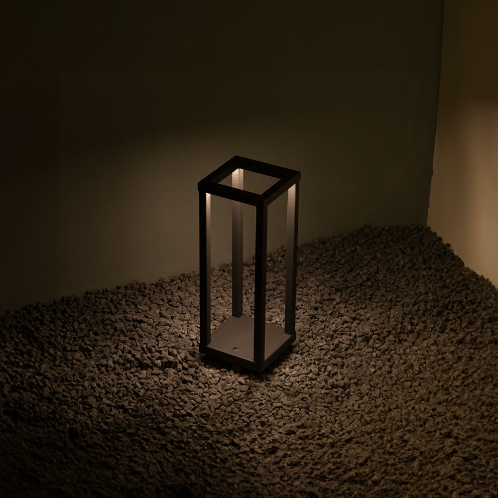 Draadloze LED-Touch-Sensor-Tafellamp Voor Elke Ruimte Donkergrijs