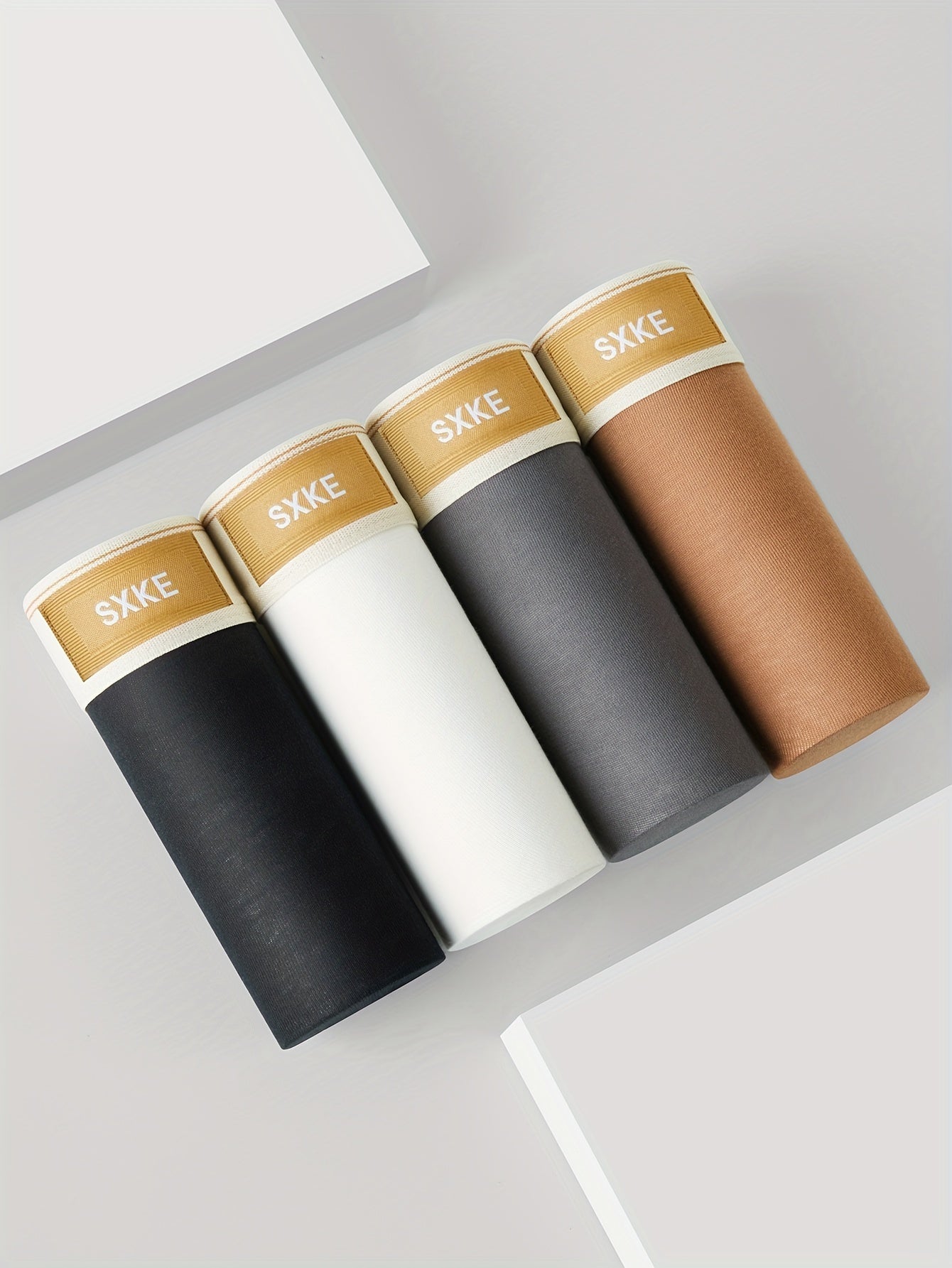 Dervaux | 4-pack ademende katoenen heren boxershorts