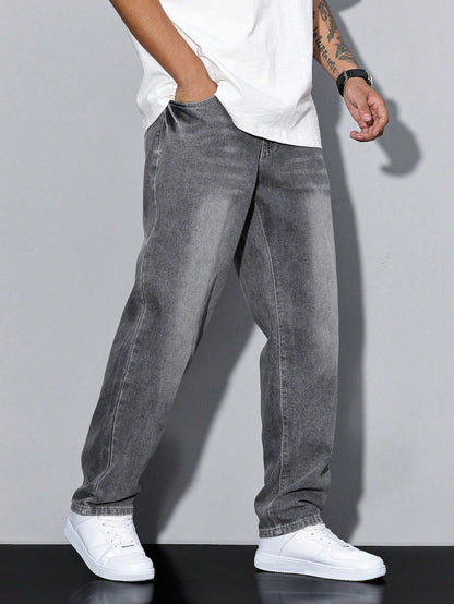 Calico - Effen kleur casual heren jeans