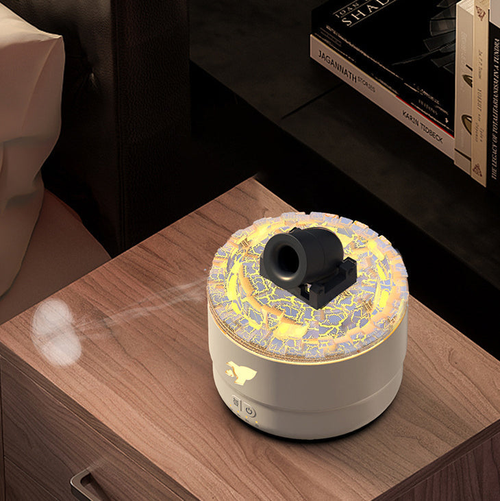 Cannon Luchtbevochtiger Aroma Diffuser Waternevel Nachtlamp Lava Perfecte Cadeau