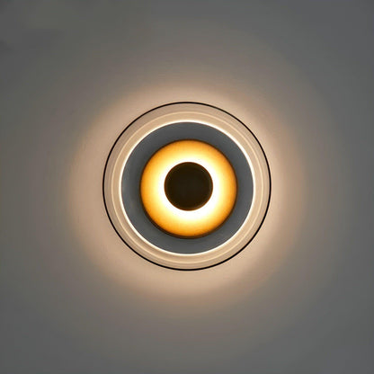 Elegant Gouden Wandlamp met Gerookt Glas - Scandinavische LED Muurlamp voor Gangen en Woonkamers