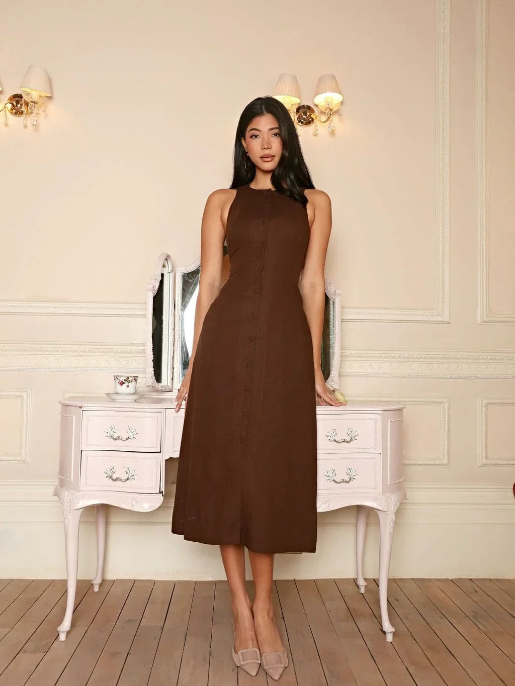 Lottie Midi Jurk