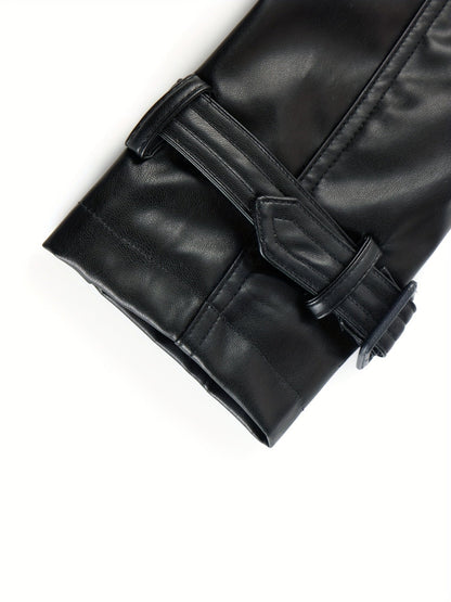 Trenchcoat Dubbelrijige Getailleerde In Vintage Stijl