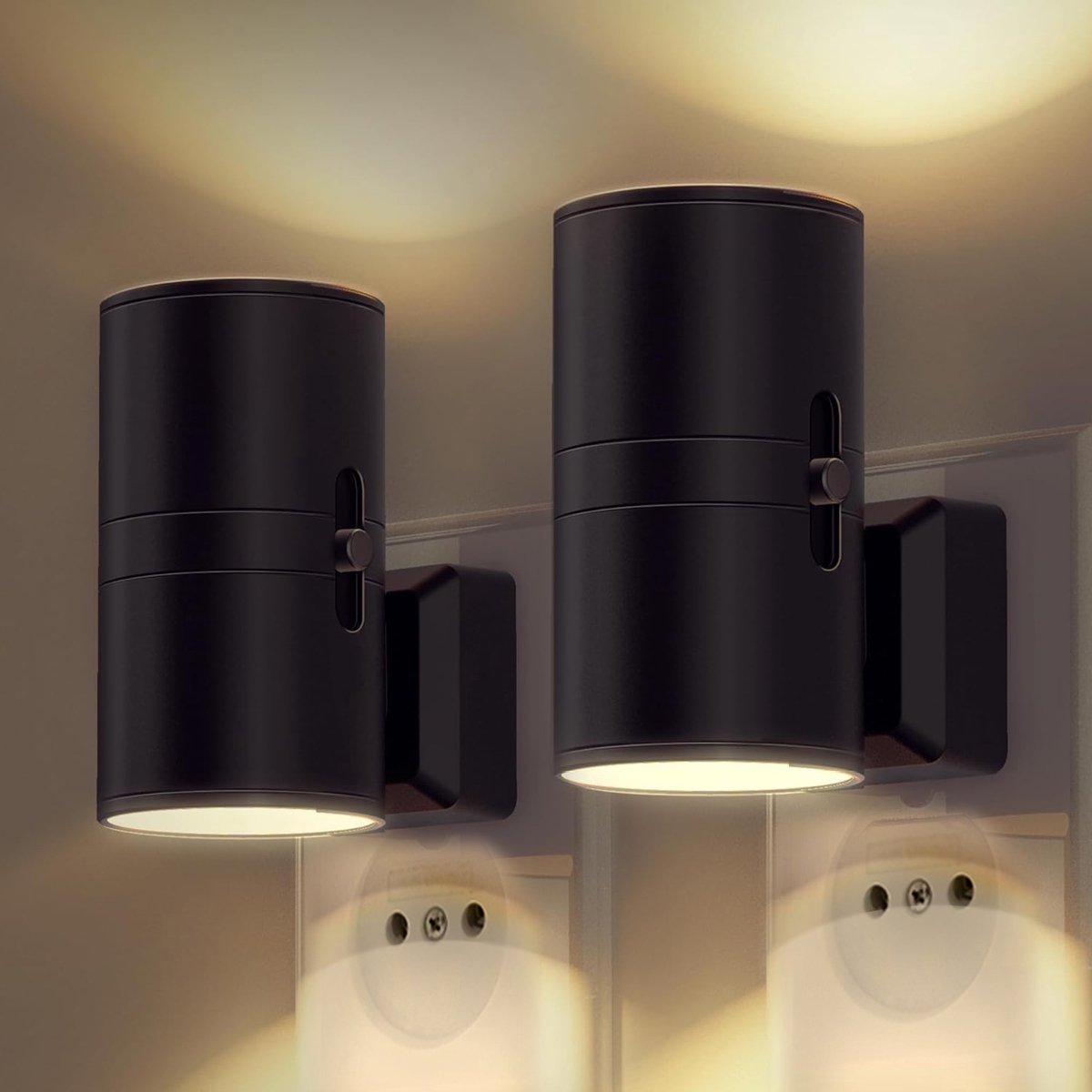 HUE - Luxe Sfeerlamp Met Dimbare Functie En Sensor Zwart