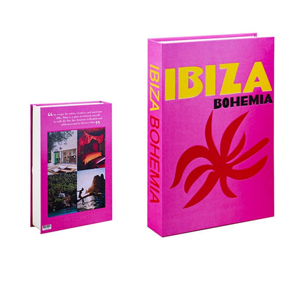 Set van 12 Decoratieve Boeken voor Stijlvolle Interieur – Perfecte Decoratie voor Salontafel en Presentatie Decoratieve Boeken SEREIN Ibiza Bohemia