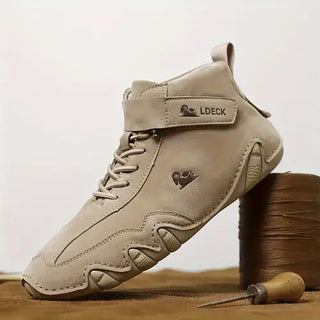 Schoenen Waterdichte Hoge Schacht Robuust Design Stijlvol Khaki