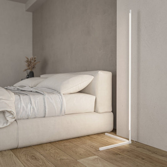 LED-vloerlamp Afstandsbediening Minimalistische Elegante Wit