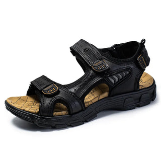 Sandalen Met Klitterband Voor Mannen En Vrouwen Comfort Zwart