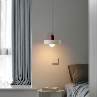 Bauhaus Hanglamp Van Gekleurd Glas Voor Modern Interieur