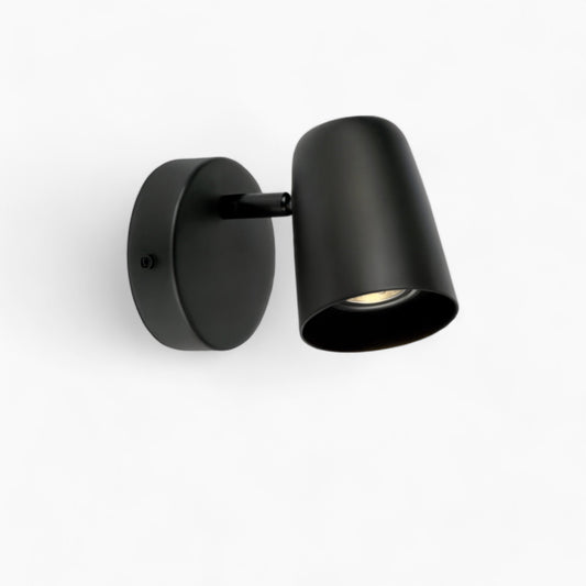 Nordic Moderne Wandlampen | LED Wandleuchten in Zwart, Wit, Nikkel | Warm Wit 3000K | Eenvoudige Installatie Zwart