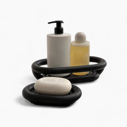 Diosa Duo-Tablett Voor Elegantie In Badkamer Of Wastafel
