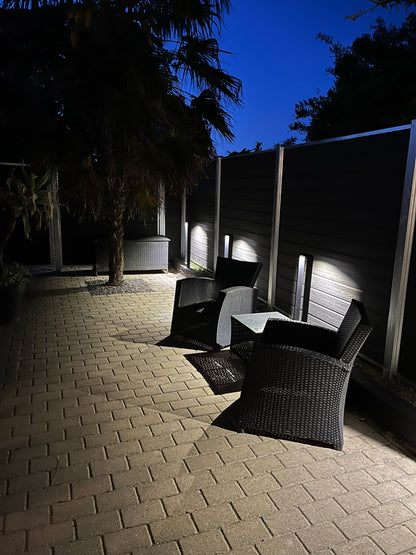 Ghost LED Buiten Havelampe 80cm Modern Design 360° Licht