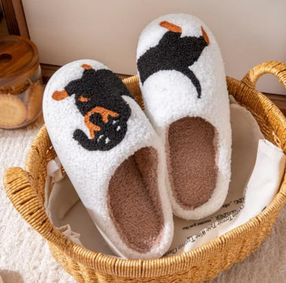 Pantoffels Unisex Slippers Met Hondenmotief Sloffen