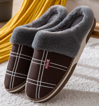 Pantoffels Gentlemen's Feet | Altijd warme voeten in stijl! Bruin
