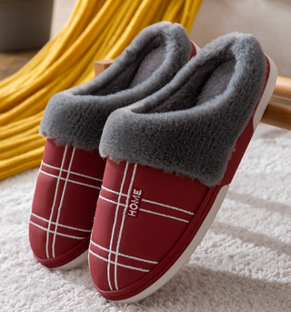 Pantoffels Gentlemen's Feet | Altijd warme voeten in stijl! Rood