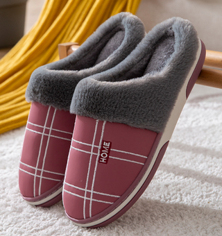Pantoffels Gentlemen's Feet | Altijd warme voeten in stijl! Lichtrood