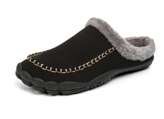 Gentlemen's Feet Pantoffels LUXE | Altijd warme voeten in stijl! Zwart