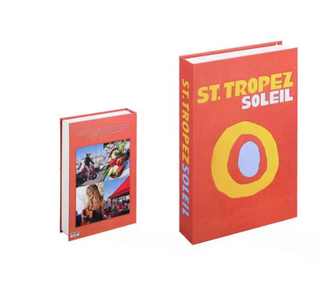 Set van 12 Decoratieve Boeken voor Stijlvolle Interieur – Perfecte Decoratie voor Salontafel en Presentatie St.Tropez Soleil