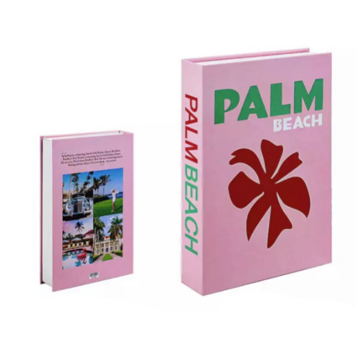 Set van 12 Decoratieve Boeken voor Stijlvolle Interieur – Perfecte Decoratie voor Salontafel en Presentatie Decoratieve Boeken SEREIN Palm Beach