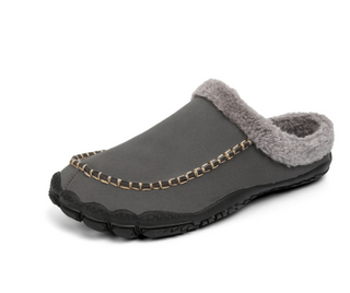 Gentlemen's Feet Pantoffels LUXE | Altijd warme voeten in stijl! Grijs